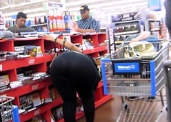 Starless BBW has enormous contraband arse