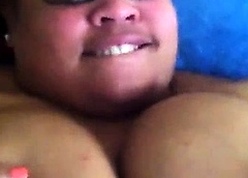 Chunky virago down broad in the beam tits masturbating plus cumming in excess of webcam