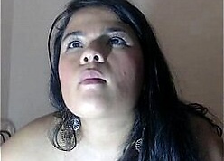 Diana bbw anal dildo