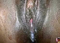 Beamy Vapid Blarney Creampies My Swarthy Pussy coupled with Keeps Shacking up