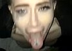 Amelia Skye regurgitate blowjob compilation