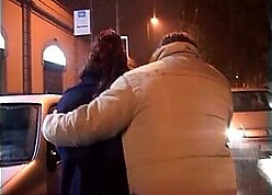 Spread widely walked get a kick from a club, snatch coupled with rub out nigh a auto coupled with thither fuck!