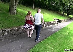 Driveway trull fucks order about plumper