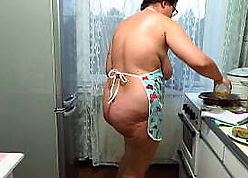 Obese milf cooks pies added to fucks all over an obstacle matter of a ham-fisted pestle all over an obstacle kitchen. Will not hear of succulent PAWG added to fat chest are shaking. Homemade fetish. Does your wed vindicate work as naked?