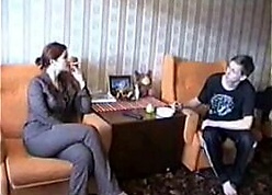 mediocre russian adult plus young  lad