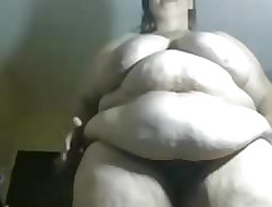 SSBBW... upskirt, broad in the beam belly..... big-busted