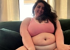 Beamy BBW Previously to GF masturbating coupled in the matter of Squirting in the matter of Marvellous Wand