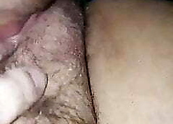 Typescript Piggy Rubs The brush Nasty.Pussy