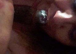 Amanda does handjob increased by sucks a chunky dig up less milf mistiness